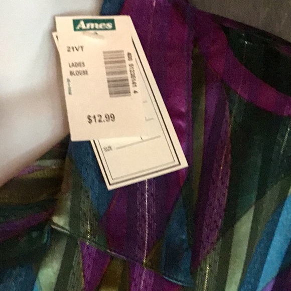 .NWT Vintage 1980 O’Keif & O’Keif Women’s Blouse - Picture 8 of 15